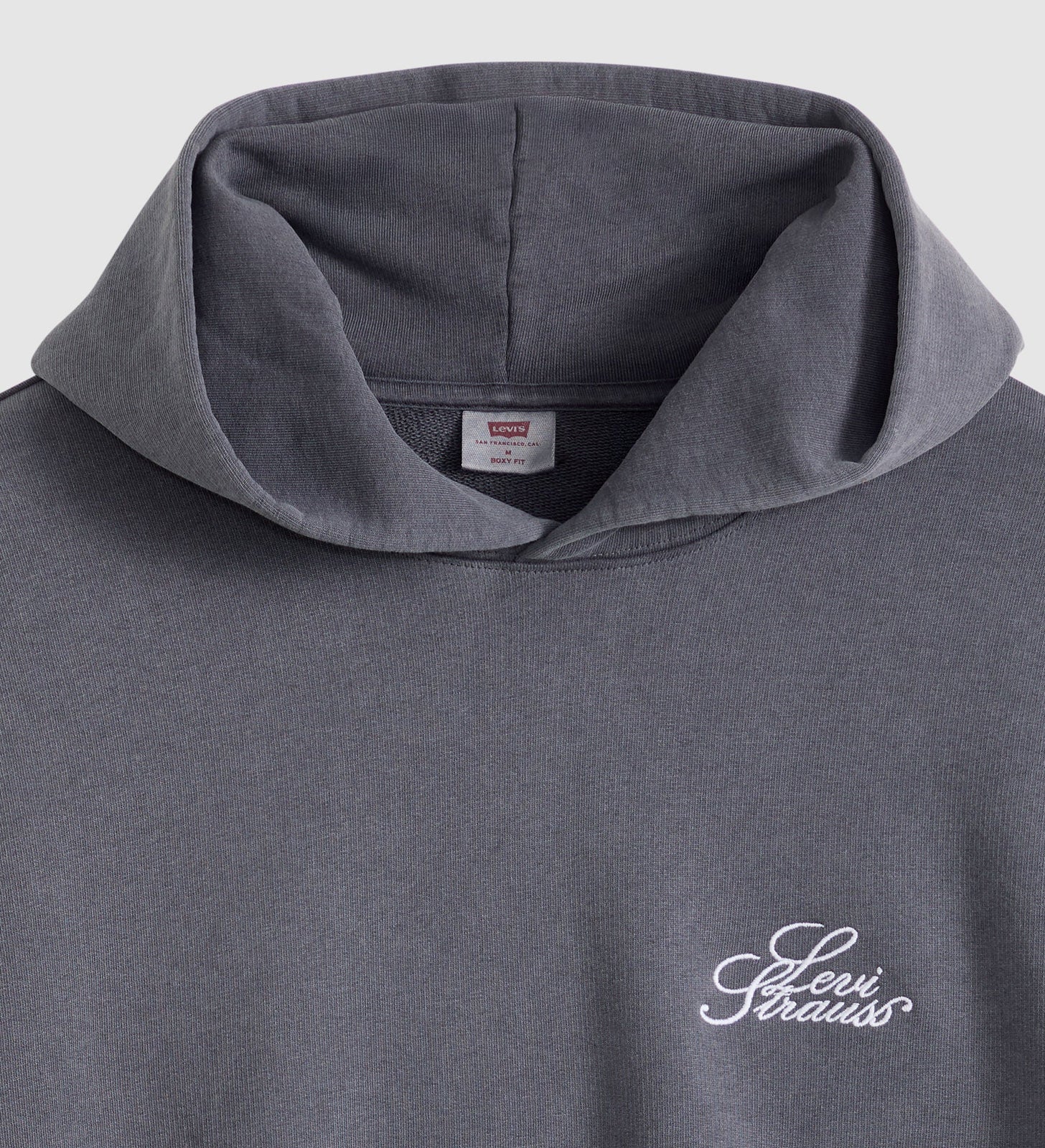 Main 4 - Levi's® Men's Two Horse Cropped Hoodie - 003R10019