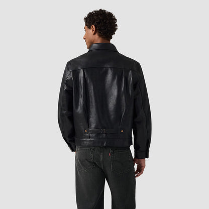 Thumbnail 1 - Levi's® Men's Type I Leather Jacket - 005PT0001