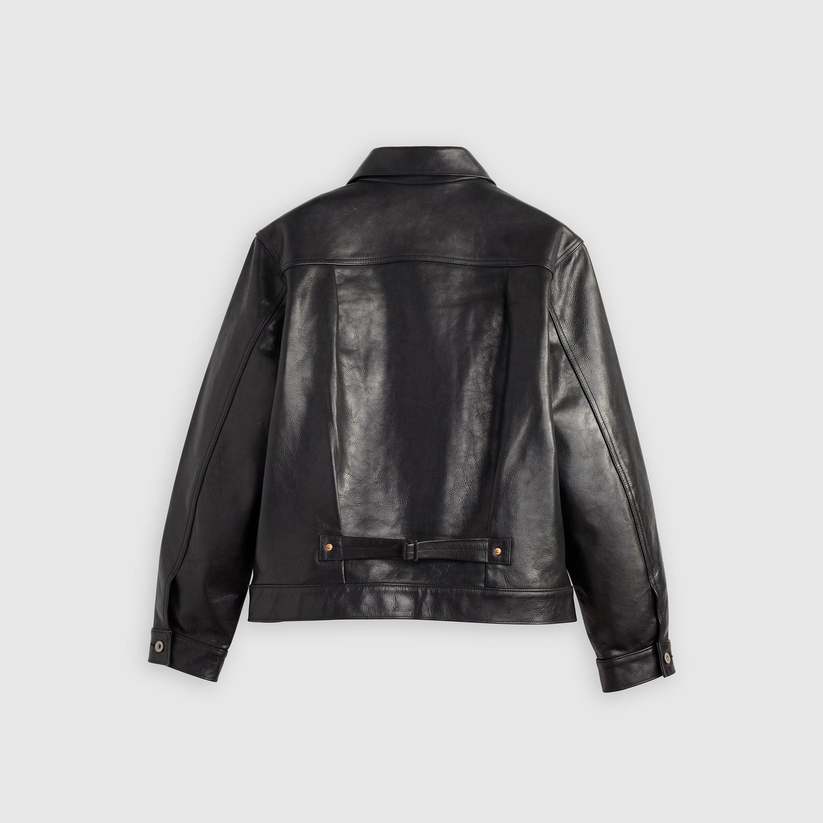 Main 3 - Levi's® Men's Type I Leather Jacket - 005PT0001
