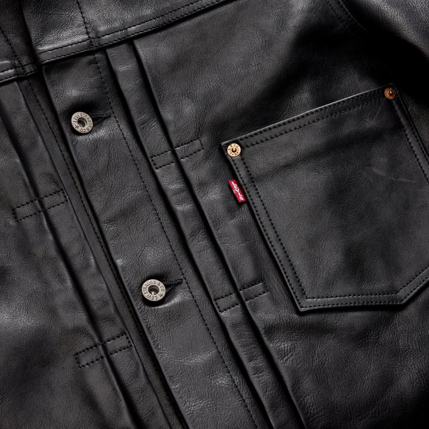 Levi's® Men's Type I Leather Jacket
