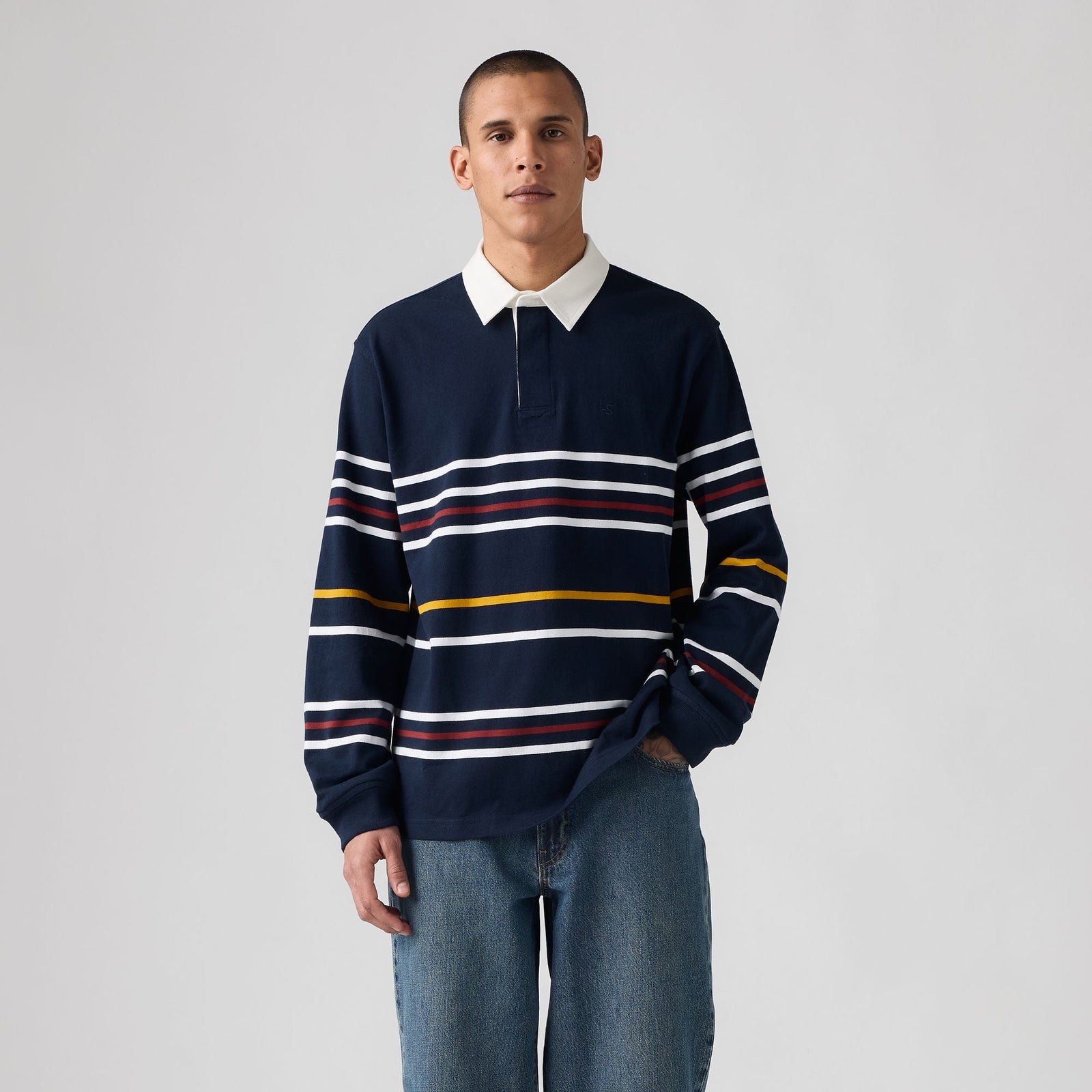 Main 1 - Levi's® Men's Union Rugby Shirt SCL - 