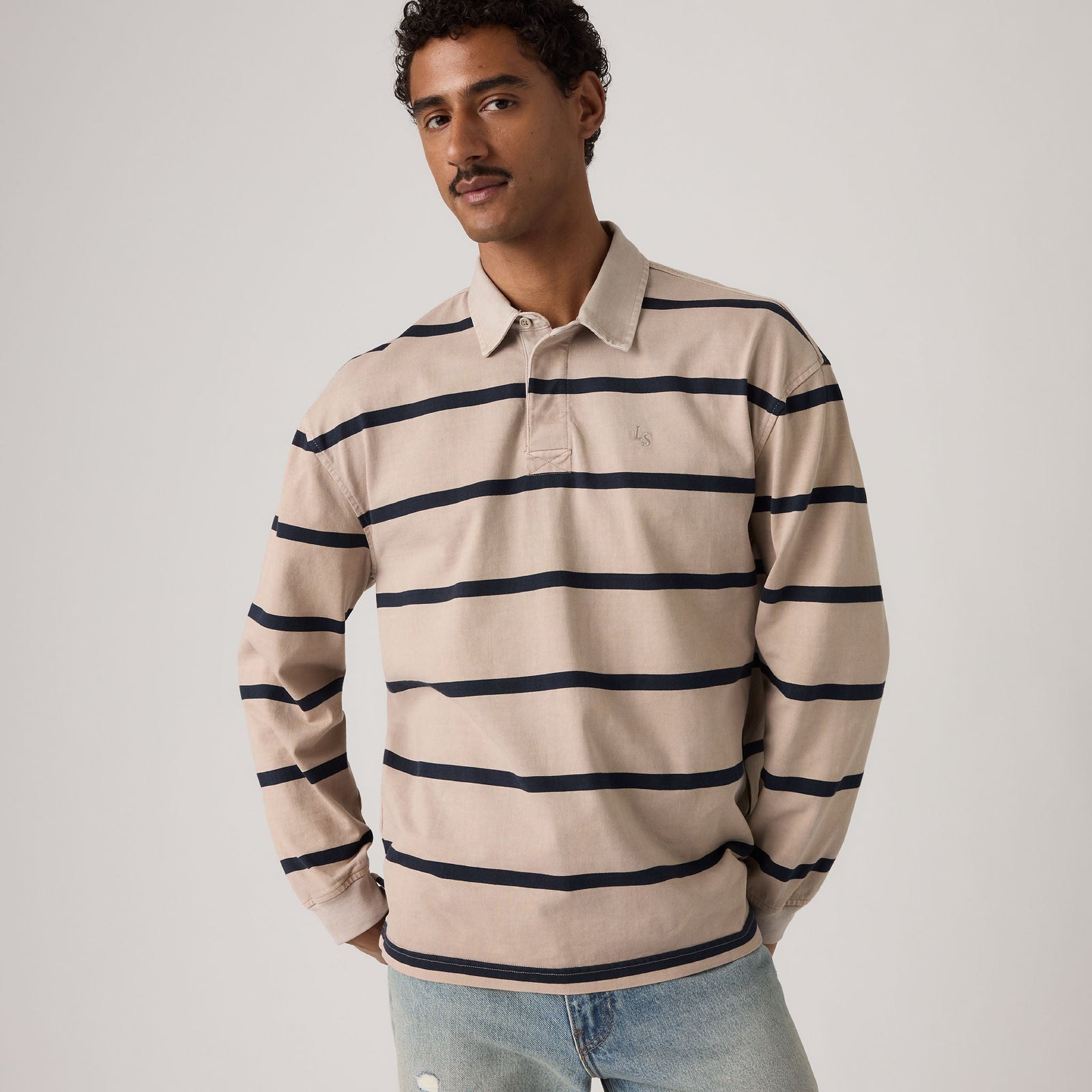 Main 1 - Levi's® Men's Union Rugby Shirt - A48450042