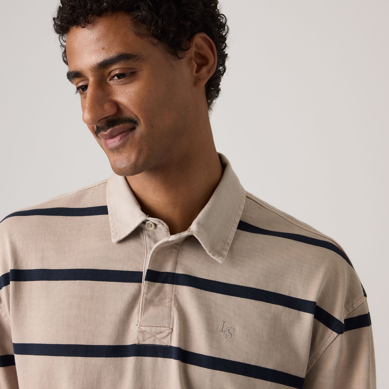 Main 4 - Levi's® Men's Union Rugby Shirt - A48450042