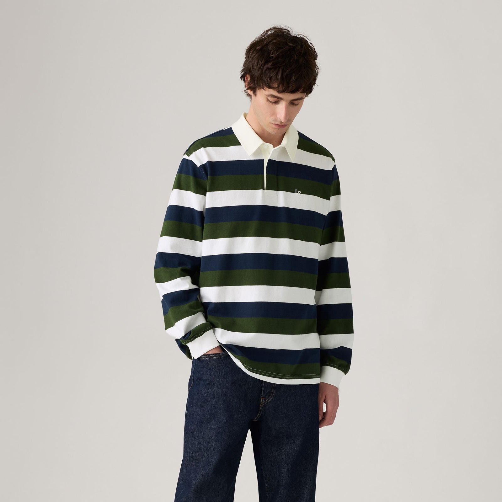 Main 2 - Levi's® Men's Union Rugby Shirt SCL - 