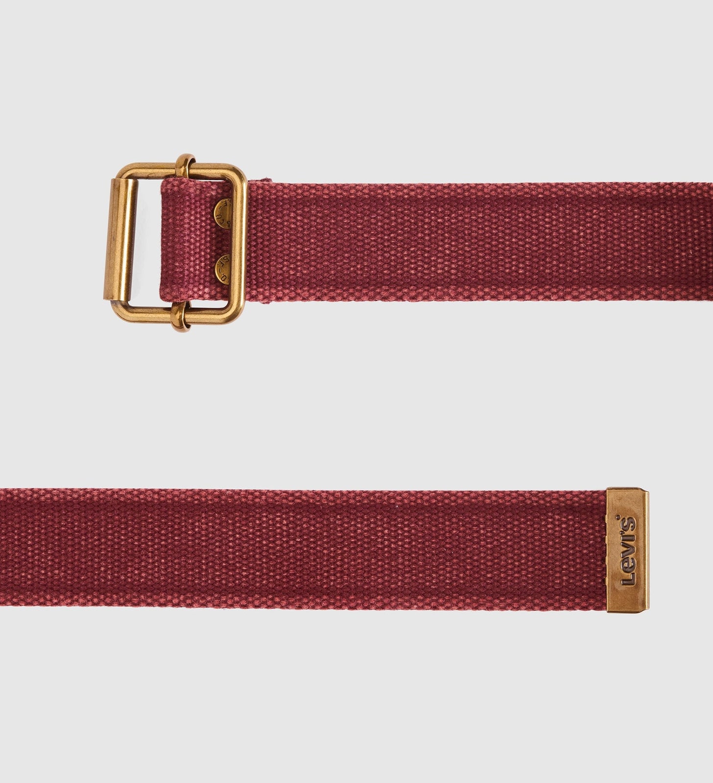 Main 3 - Levi's® Men's Washed Down Cotton Web Belt - 005DF0003