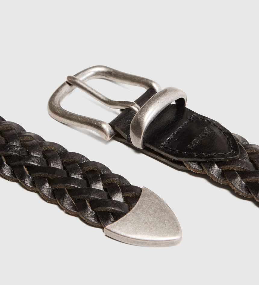 Main 3 - Levi's® Men's Western Braid Belt - 005D60001