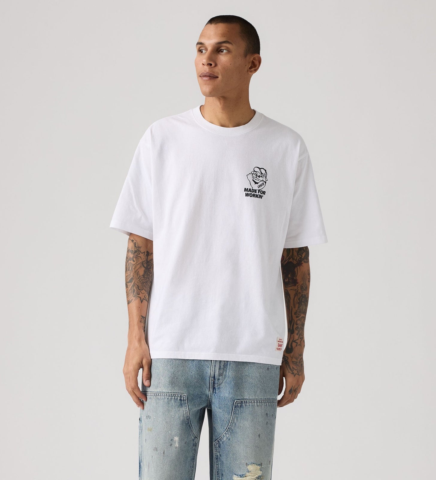 Main 3 - Levi's® Men's Workwear Graphic T-Shirt - 003XL0006