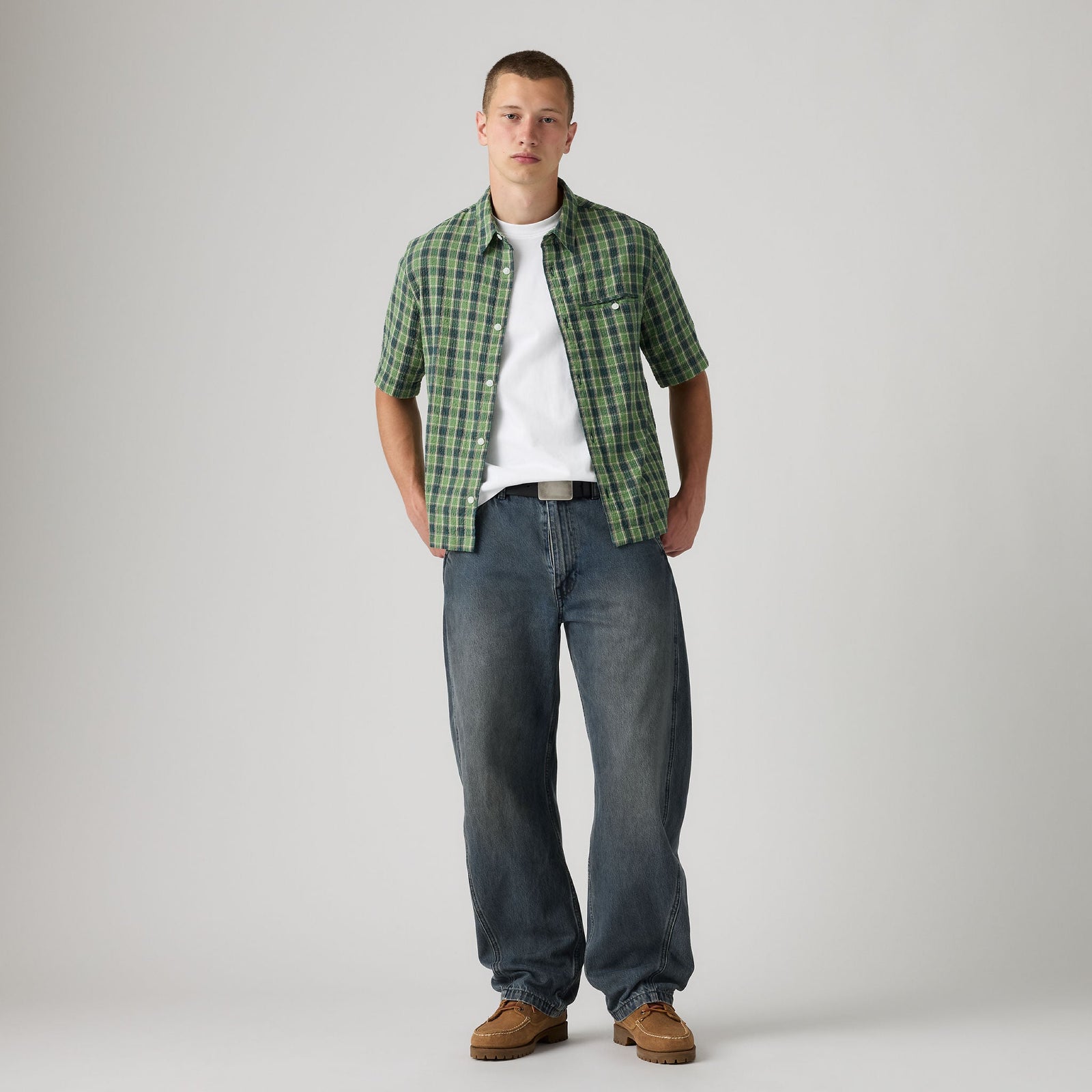 Main 5 - Levi's® Men's Zandt Boxy Shirt - 003NV0007