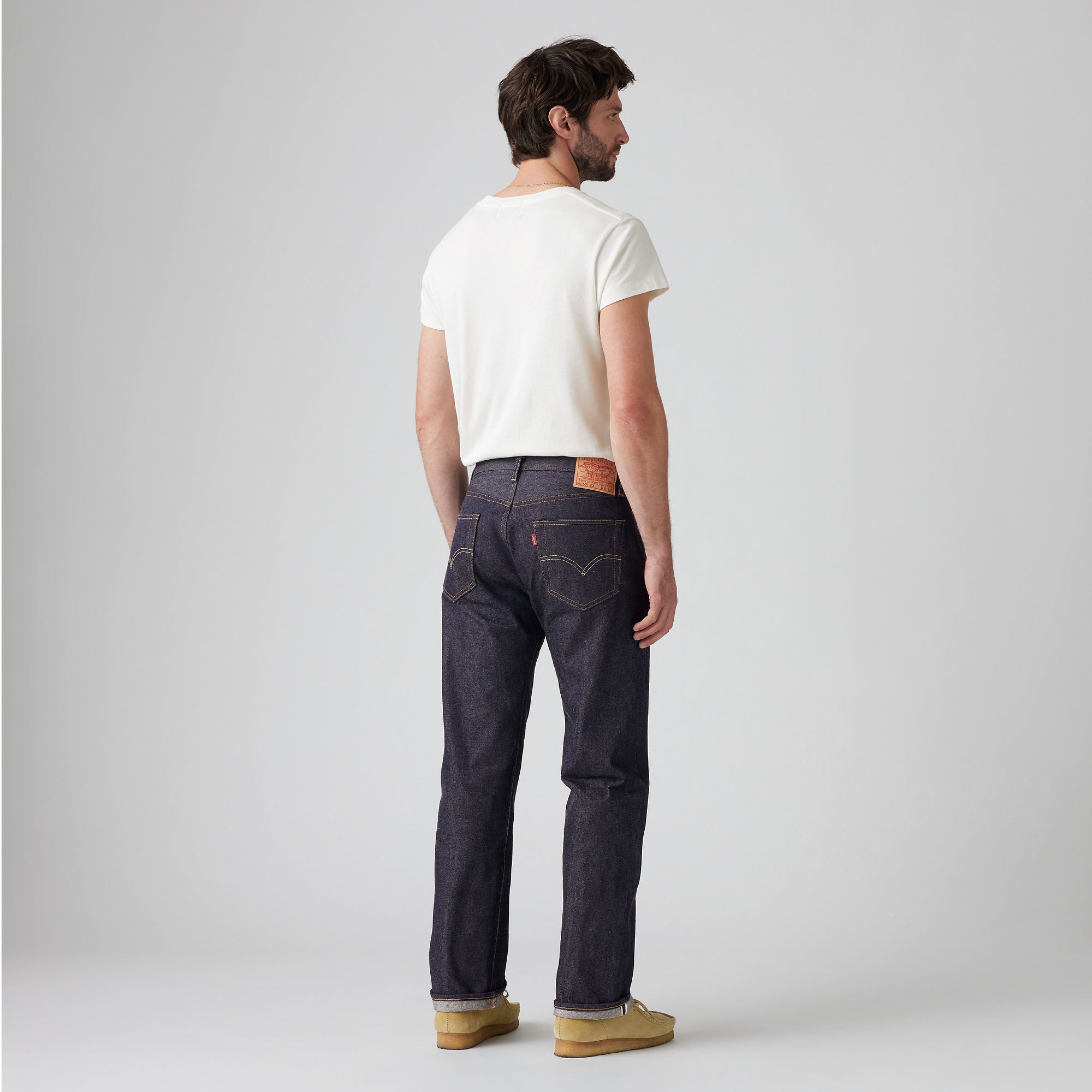 LEVI’S VINTAGE CLOTHING 501XX 1955 W34 1955 501® Original Fit Men's Jeans - Medium Wash | Levi's® US