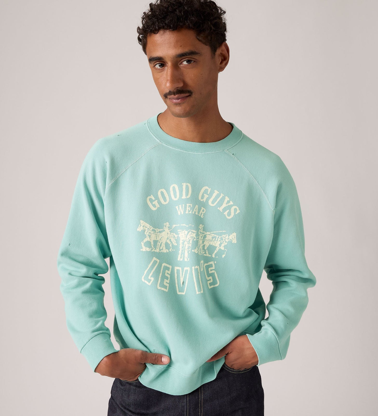 Main 1 - Levi's® Vintage Clothing Men's Good Guys Wear Levi's® Sweatshirt - 006UR0000