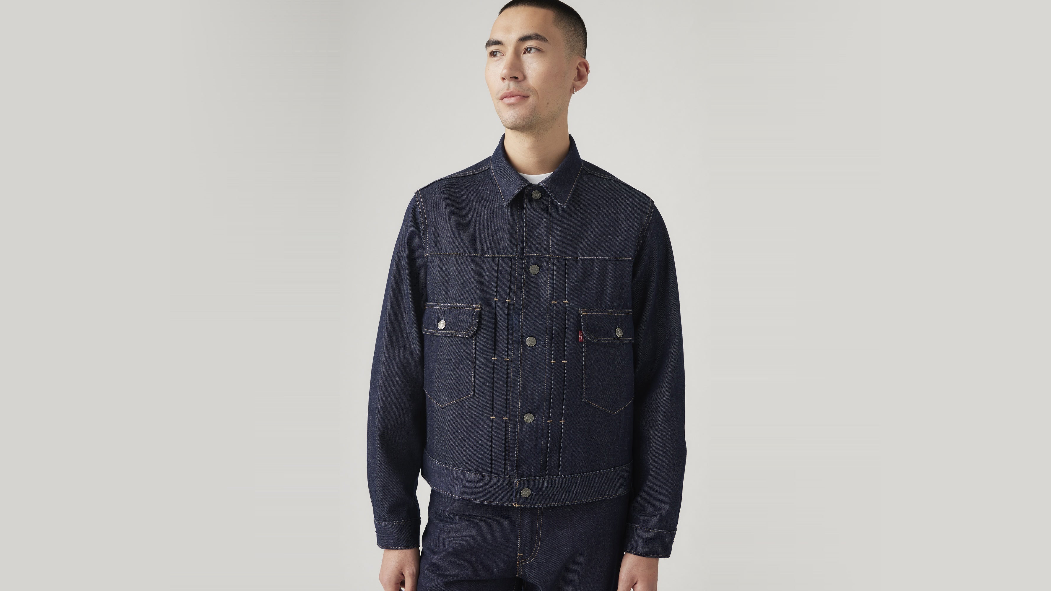 Levi's wellthread trucker on sale