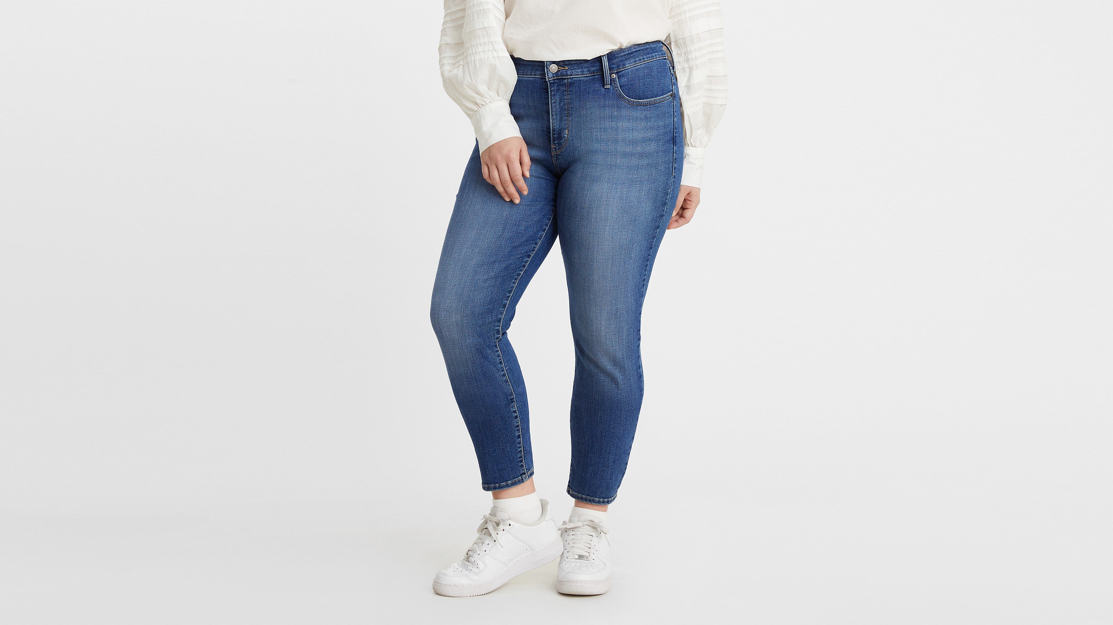 Women's 311 Skinny Jeans Plus Fit in Lapis Gallop Wash