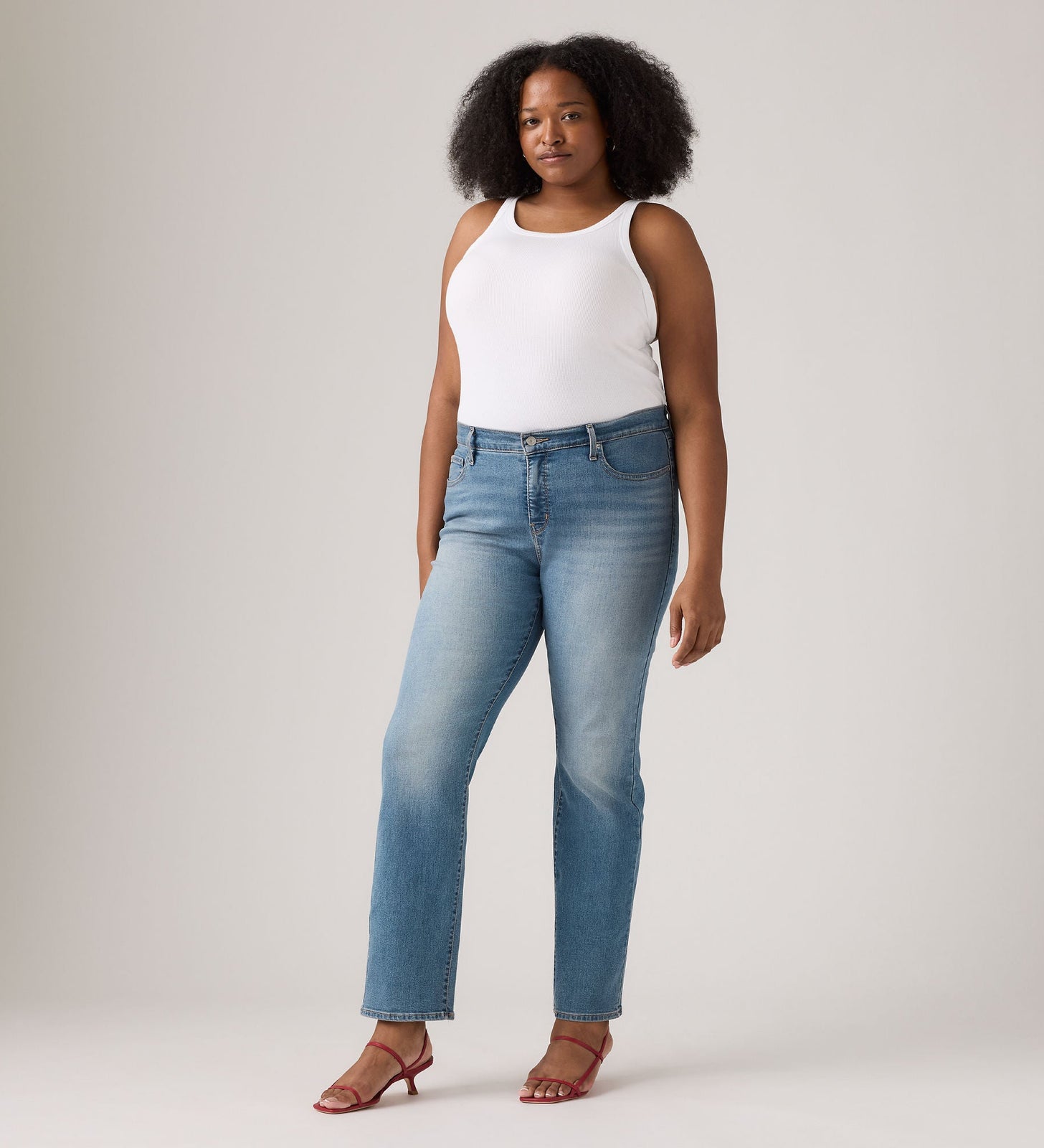 Main 1 - Levi's® Women's 314 Shaping Straight Jeans (Plus Size) - 196410062