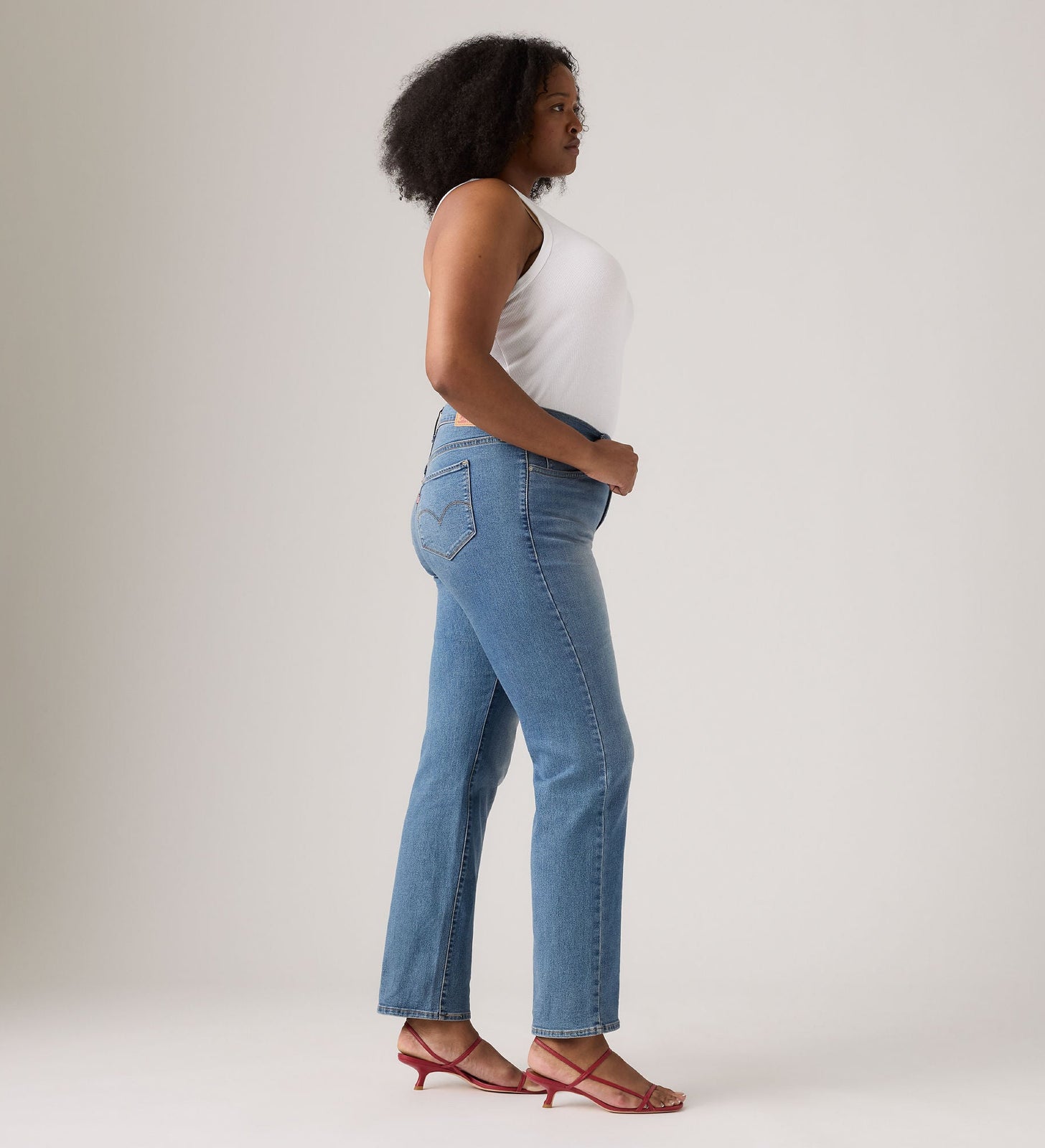 Main 3 - Levi's® Women's 314 Shaping Straight Jeans (Plus Size) - 196410062