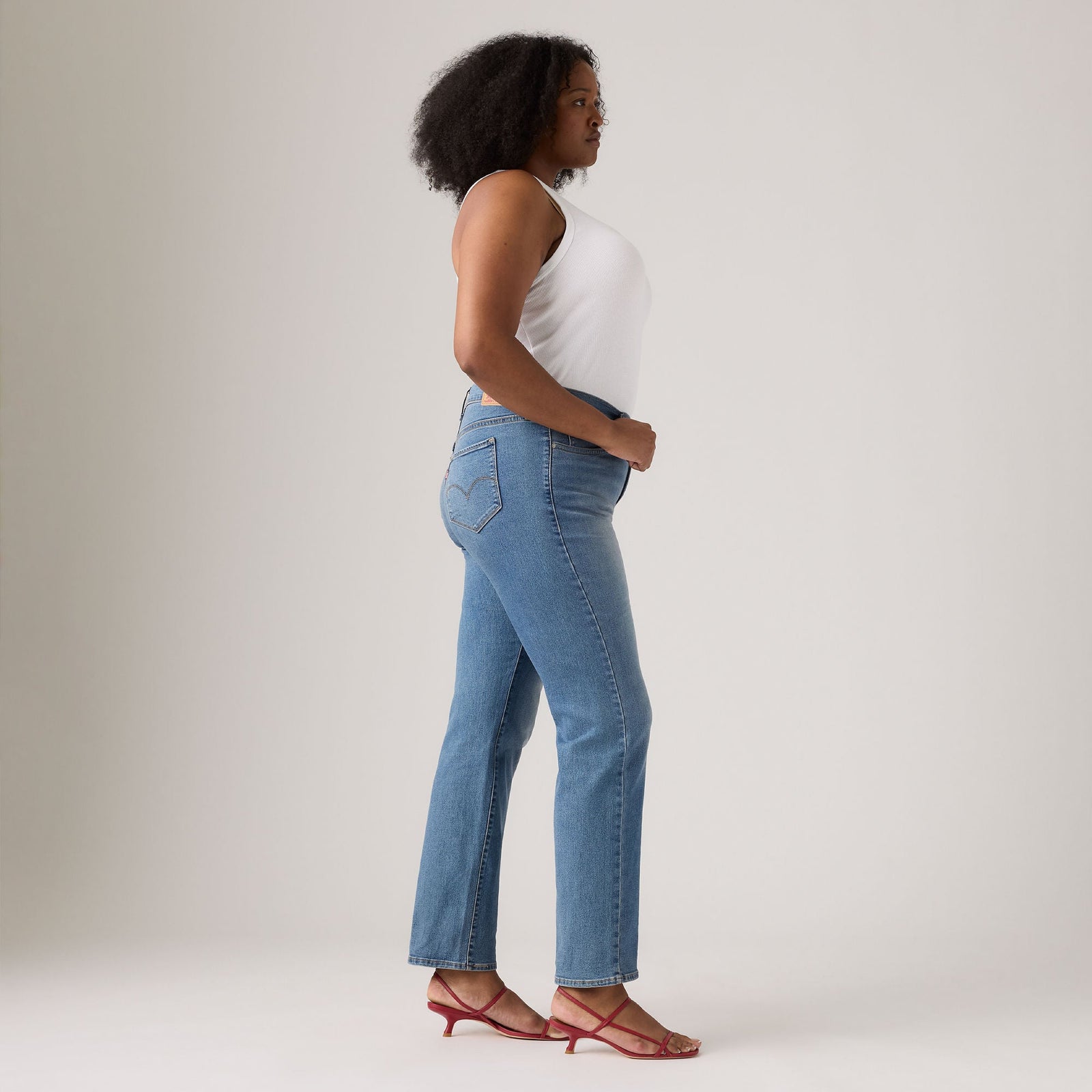 Main 3 - Levi's® Women's 314 Shaping Straight Jeans (Plus Size) - 196410062