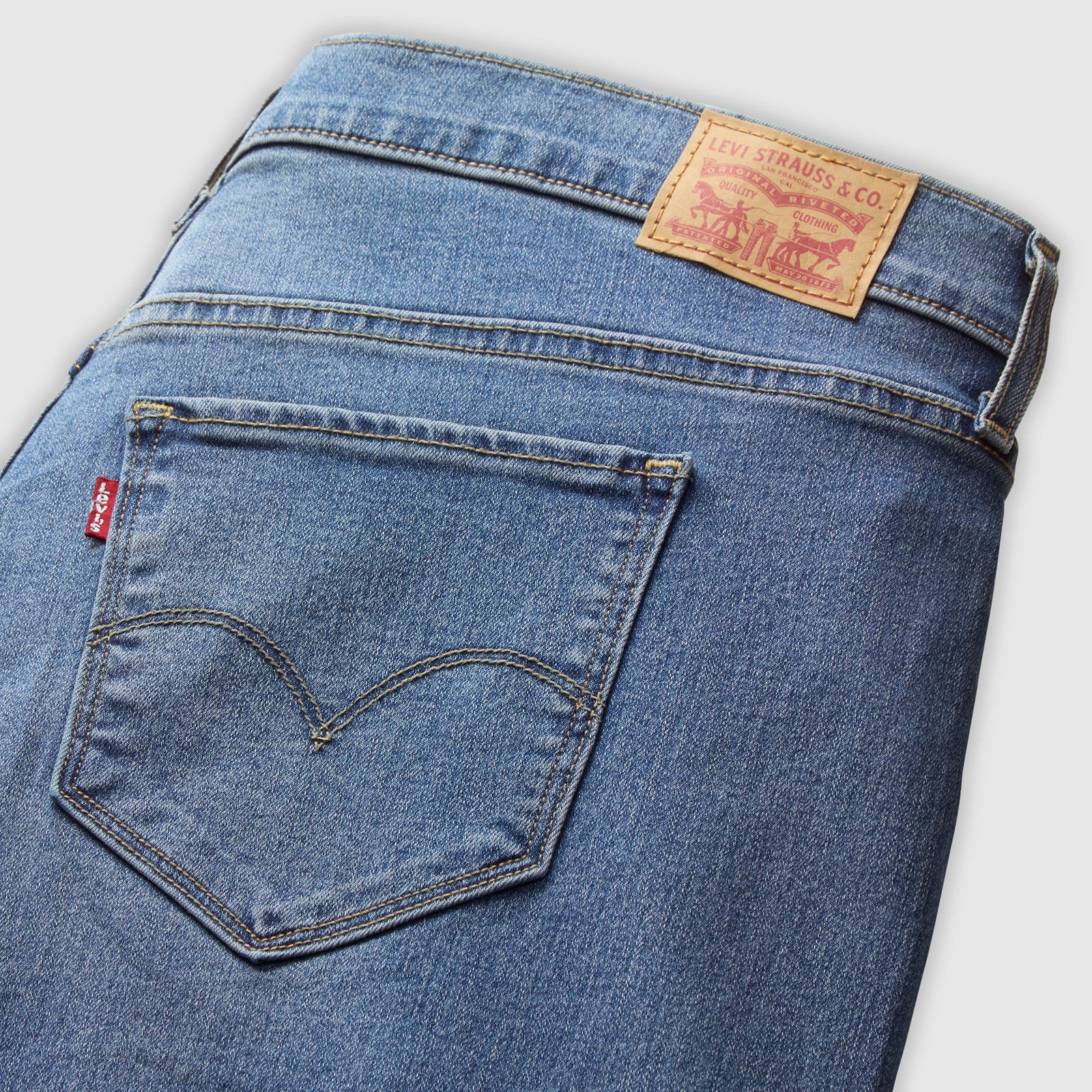 Main 7 - Levi's® Women's 314 Shaping Straight Jeans (Plus Size) - 196410062