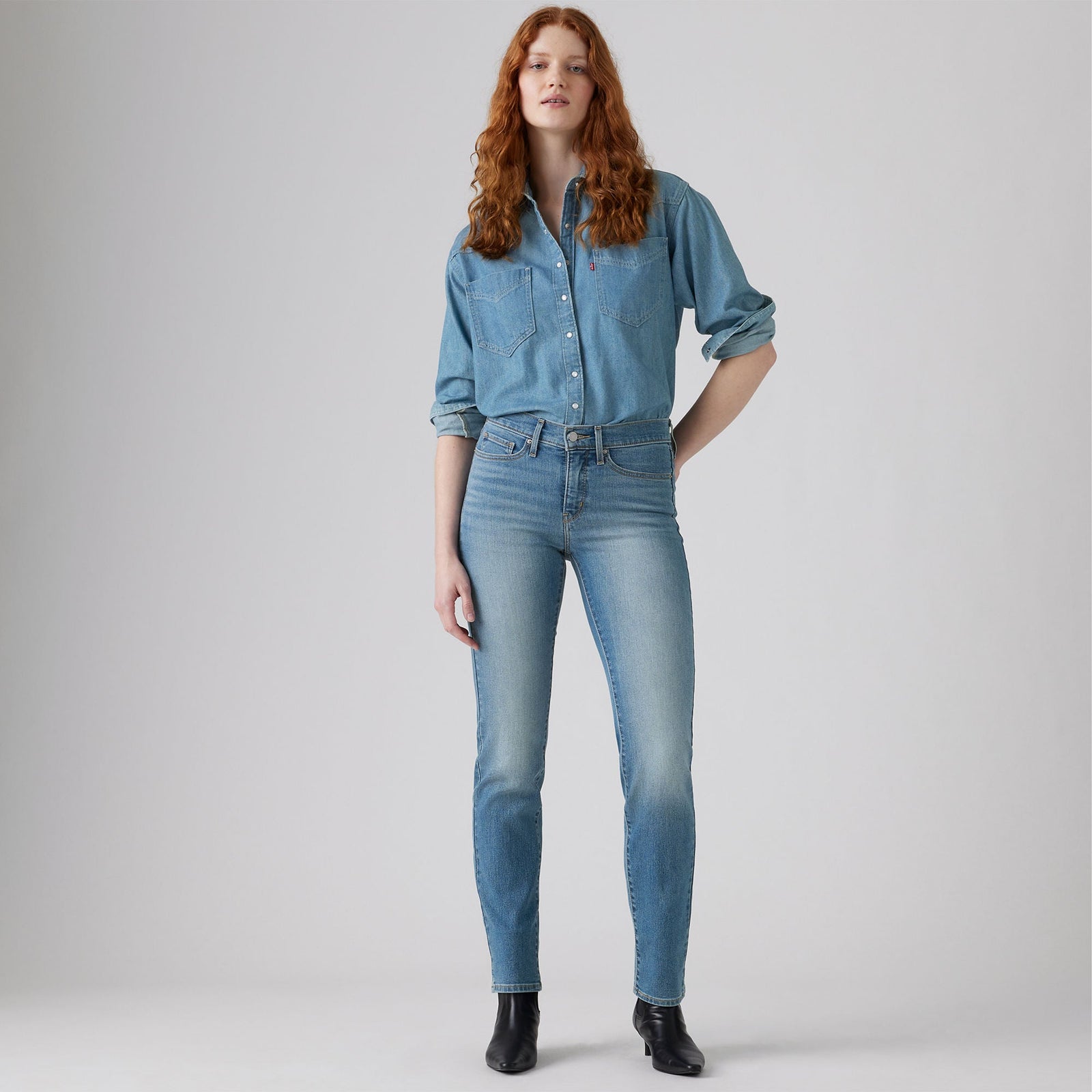 Main 4 - Levi's® Women's 314 Shaping Straight Jeans - 196310279