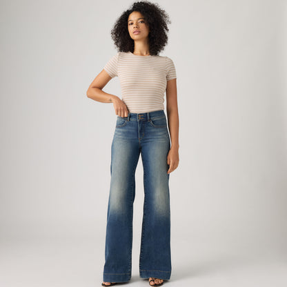 Thumbnail 1 - Levi's® Women's 318 Tailored Wide-Leg Jeans - 0081C0001