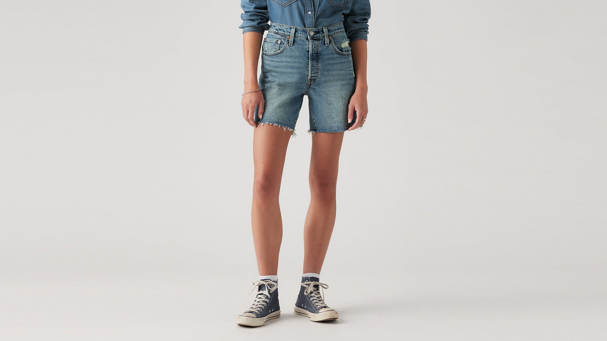 Levi's® Women's 501® Mid-Thigh Shorts