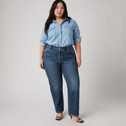 Thumbnail 1 - Levi's® Women's 501® Original Jeans (Plus Size) - A35480044