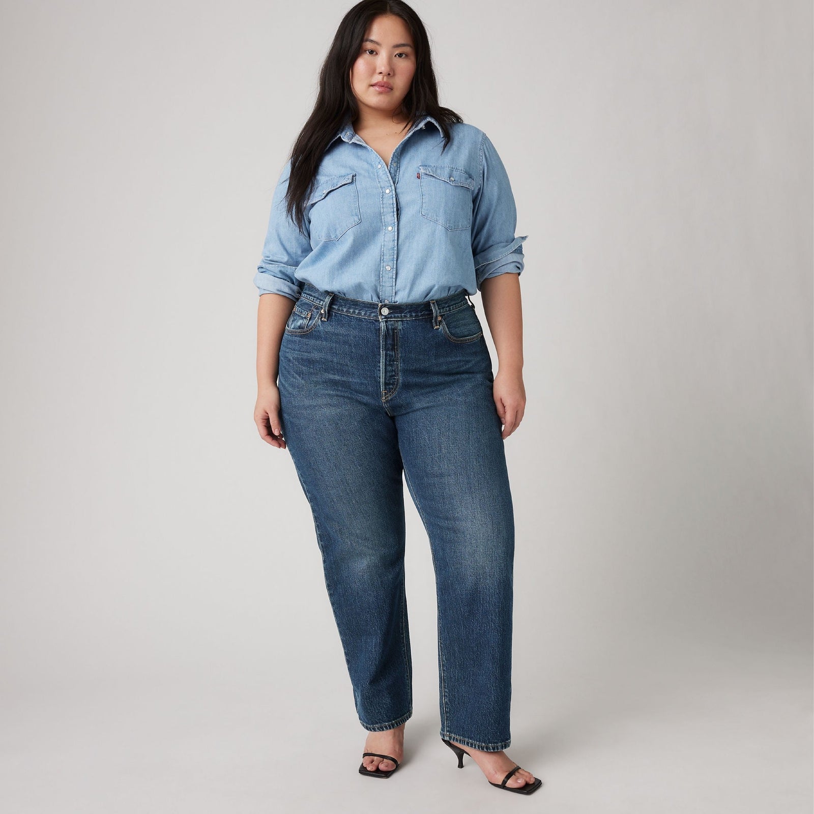 Main 1 - Levi's® Women's 501® Original Jeans (Plus Size) - A35480044
