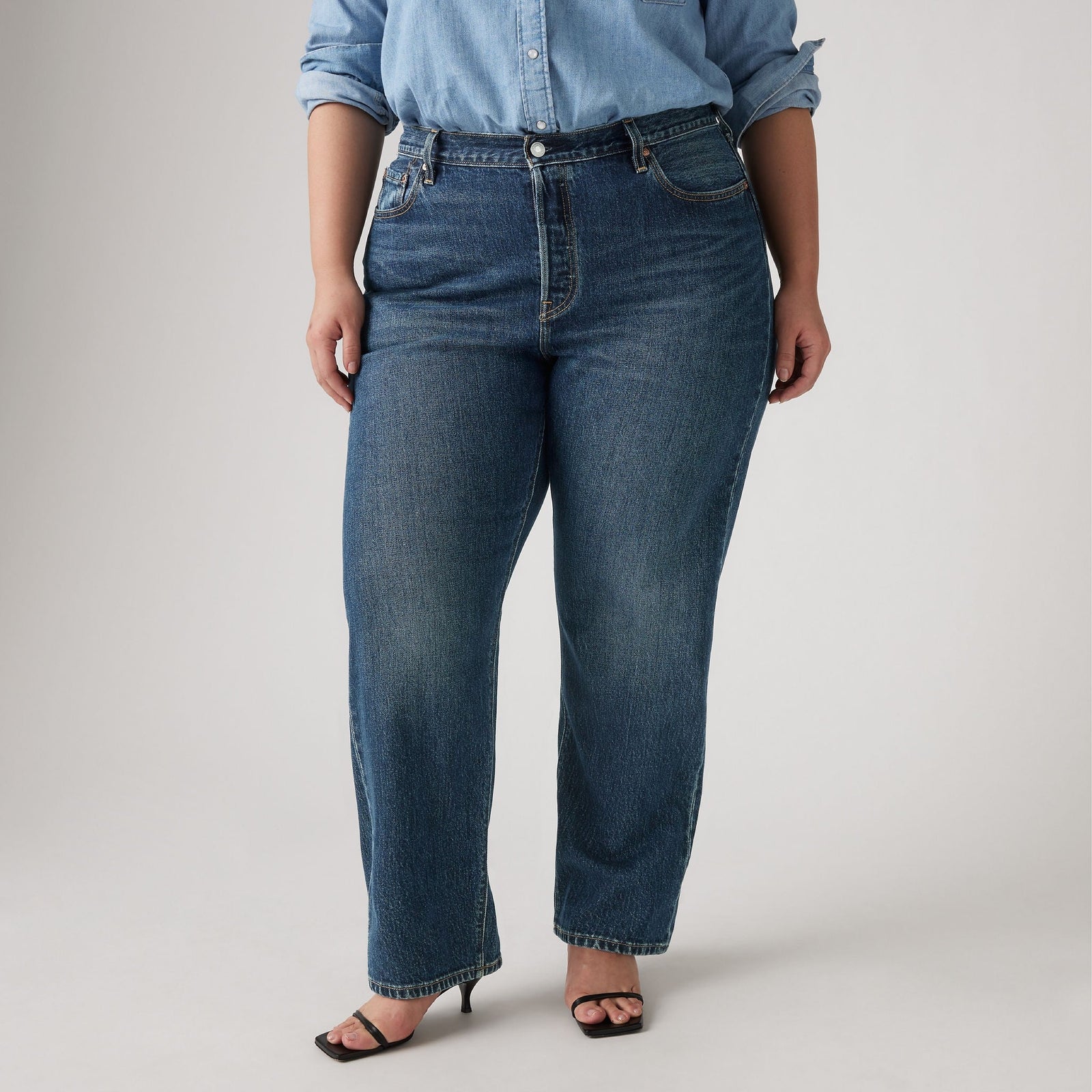 Main 5 - Levi's® Women's 501® Original Jeans (Plus Size) - A35480044