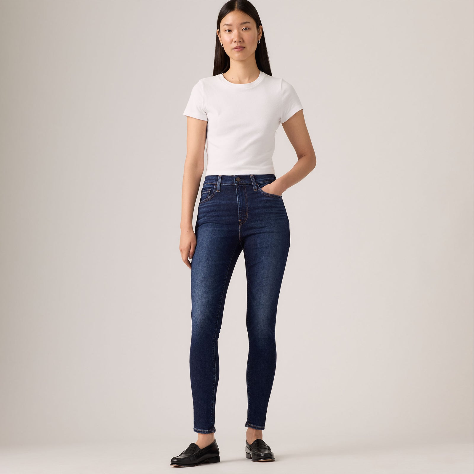 Main 4 - Levi's® Women's 720 High-Rise Super Skinny Jeans - 527970393
