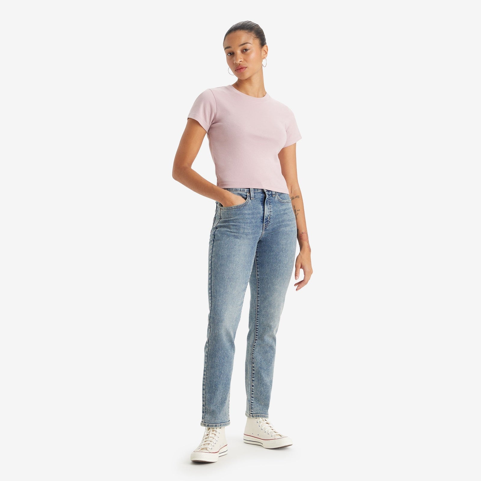 Main 1 - Levi's® Women's 724 High-Rise Straight Jeans SCL - 
