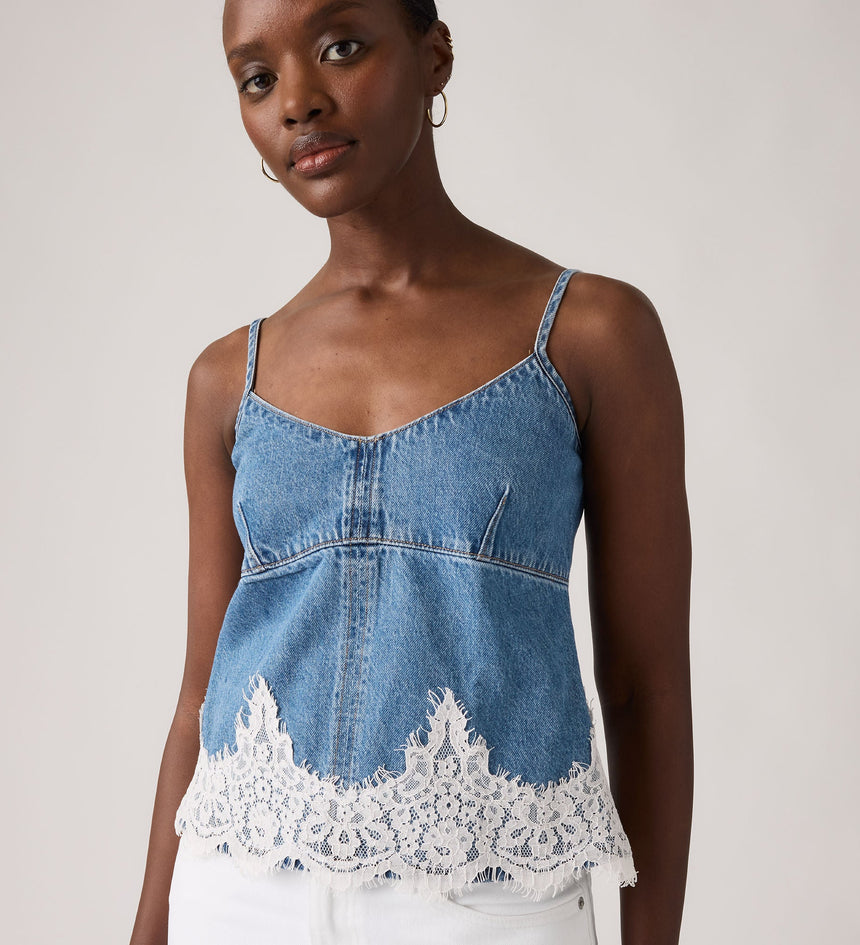 Main 4 - Levi's® Women's '90s Denim Cami - 005OW0000