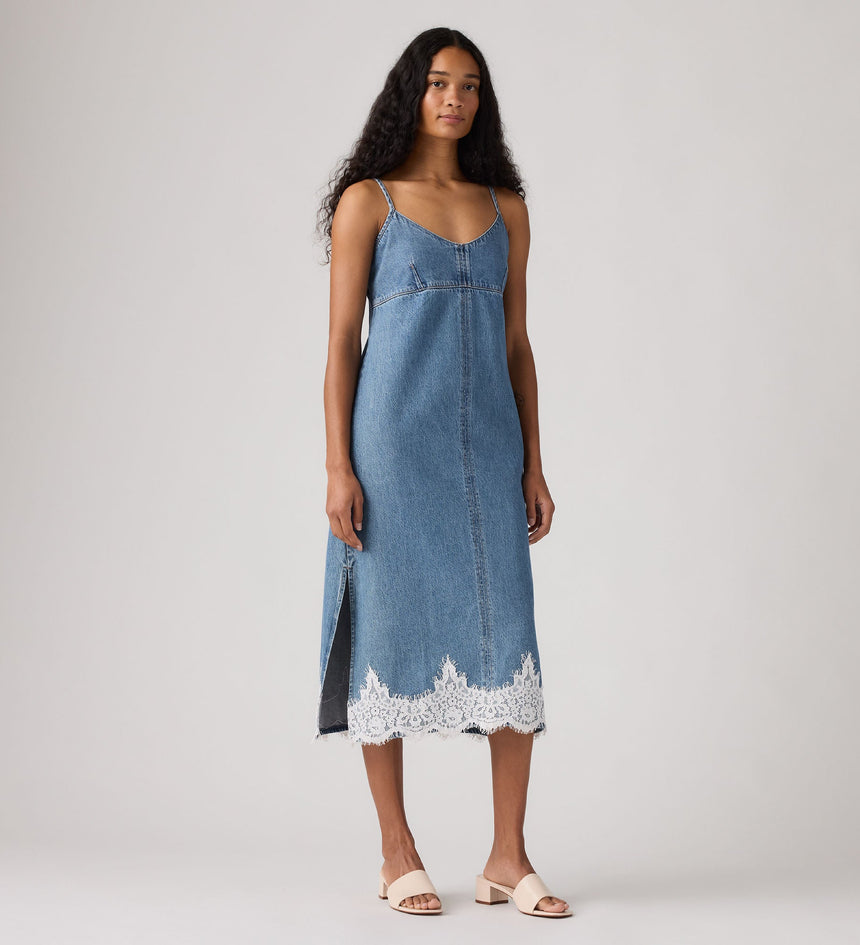 Main 1 - Levi's® Women's '90s Denim Slip Dress - 005J10000