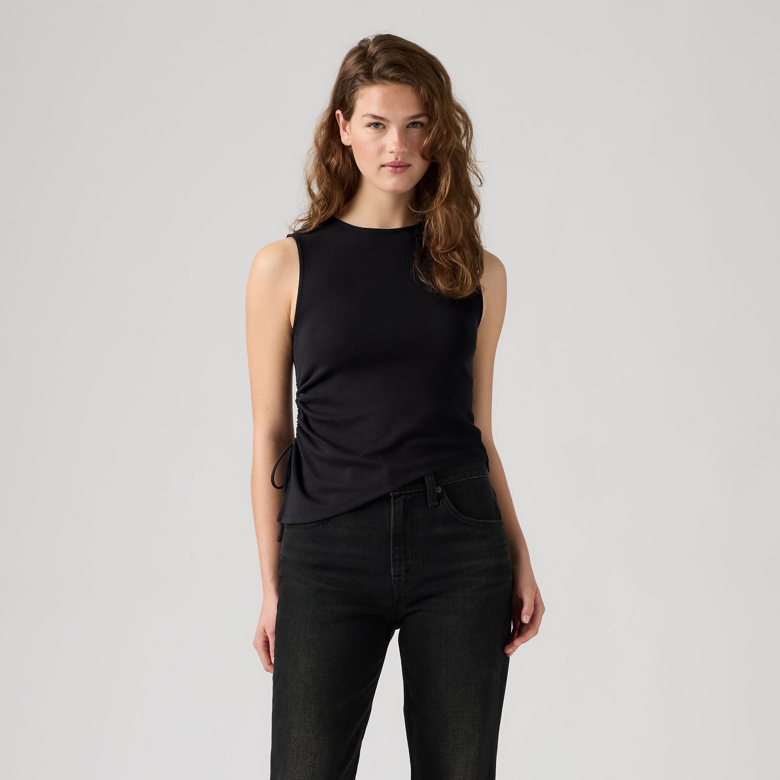 Main 3 - Levi's® Women's Alila Asymmetrical Sleeveless Top - 0086N0000