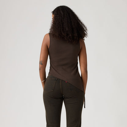 Thumbnail 2 - Levi's® Women's Alila Asymmetrical Sleeveless Top - 0086N0002