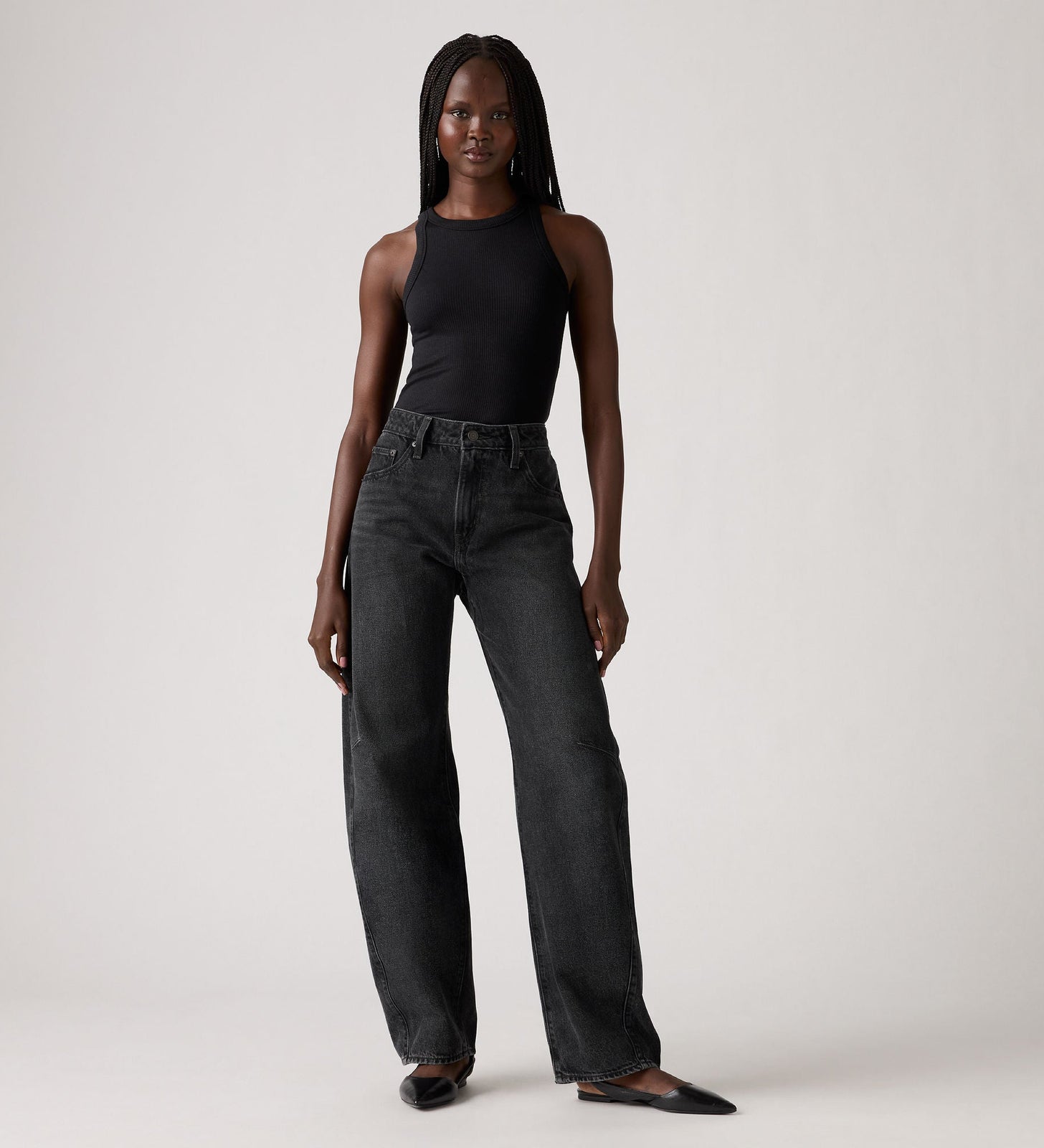 Main 1 - Levi's® Women's Baggy Dad Barrel Jeans - 0039A0000