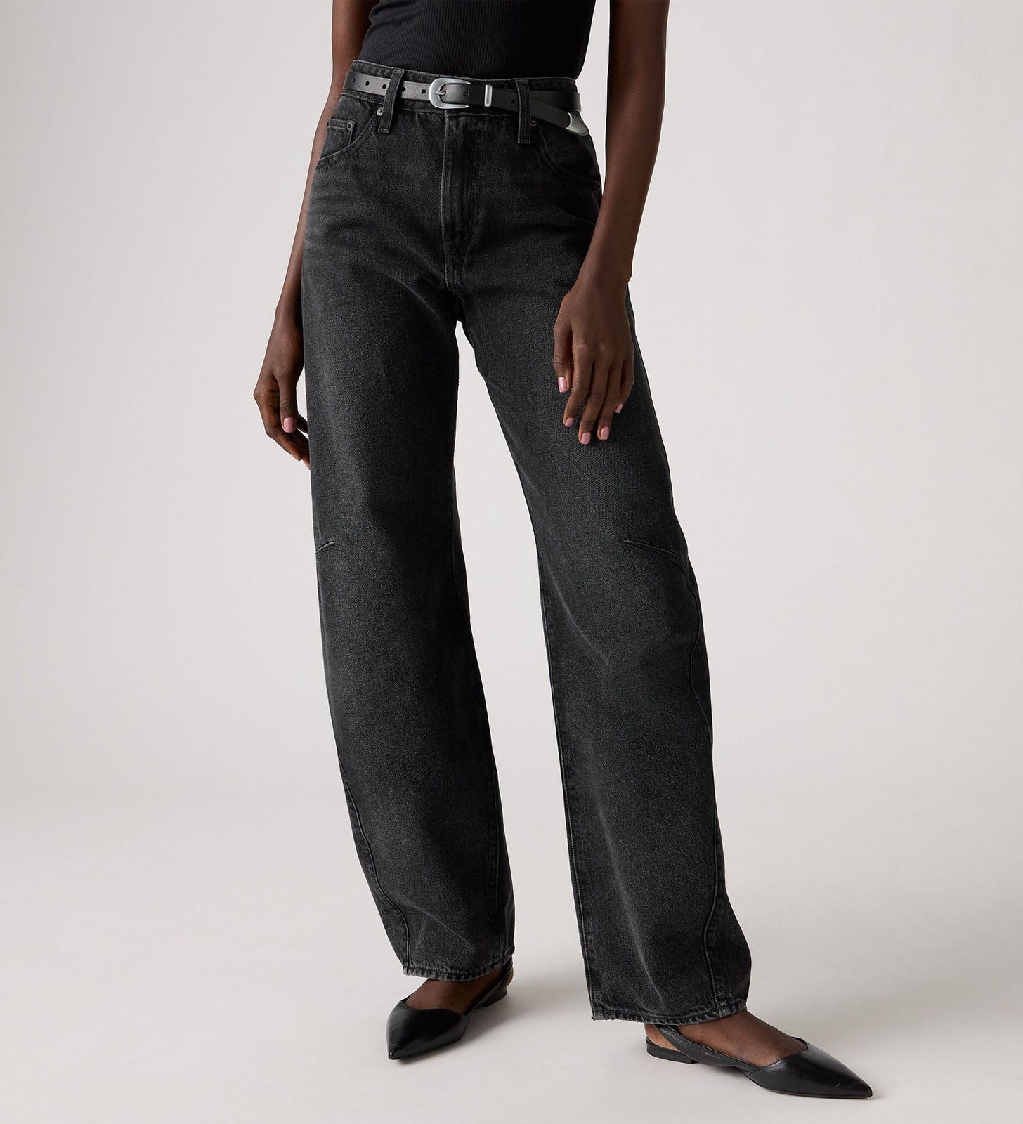 Main 5 - Levi's® Women's Baggy Dad Barrel Jeans - 0039A0000