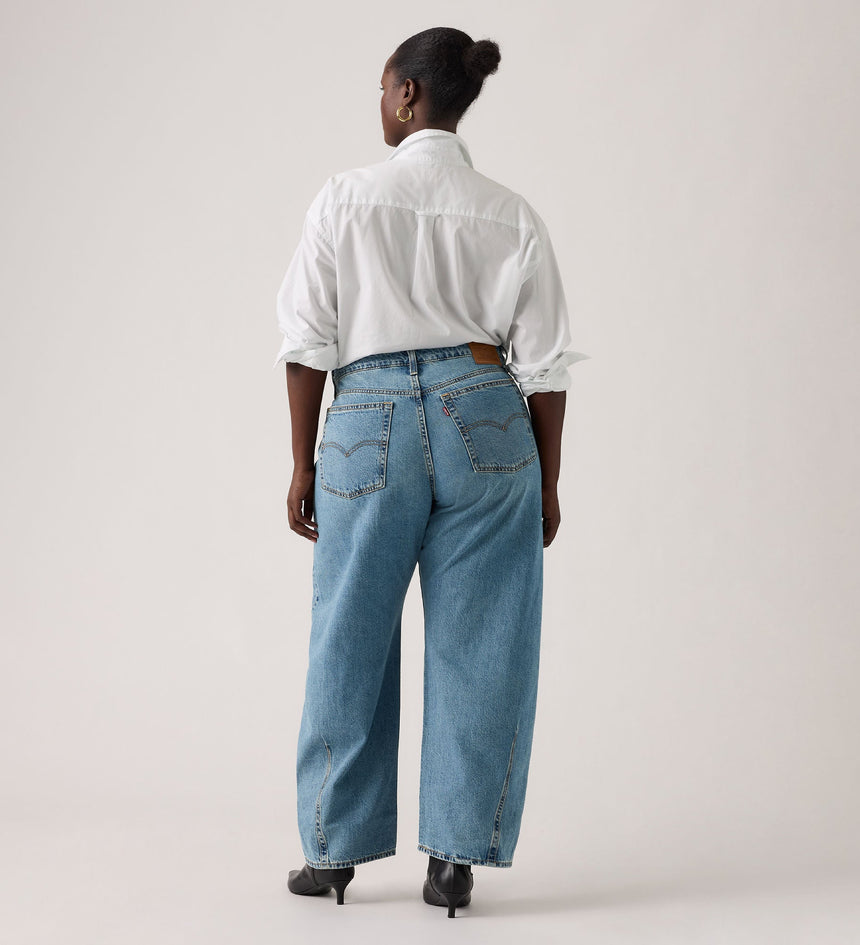 Main 8 - Levi's® Women's Baggy Dad Barrel Jeans - 0039A0002