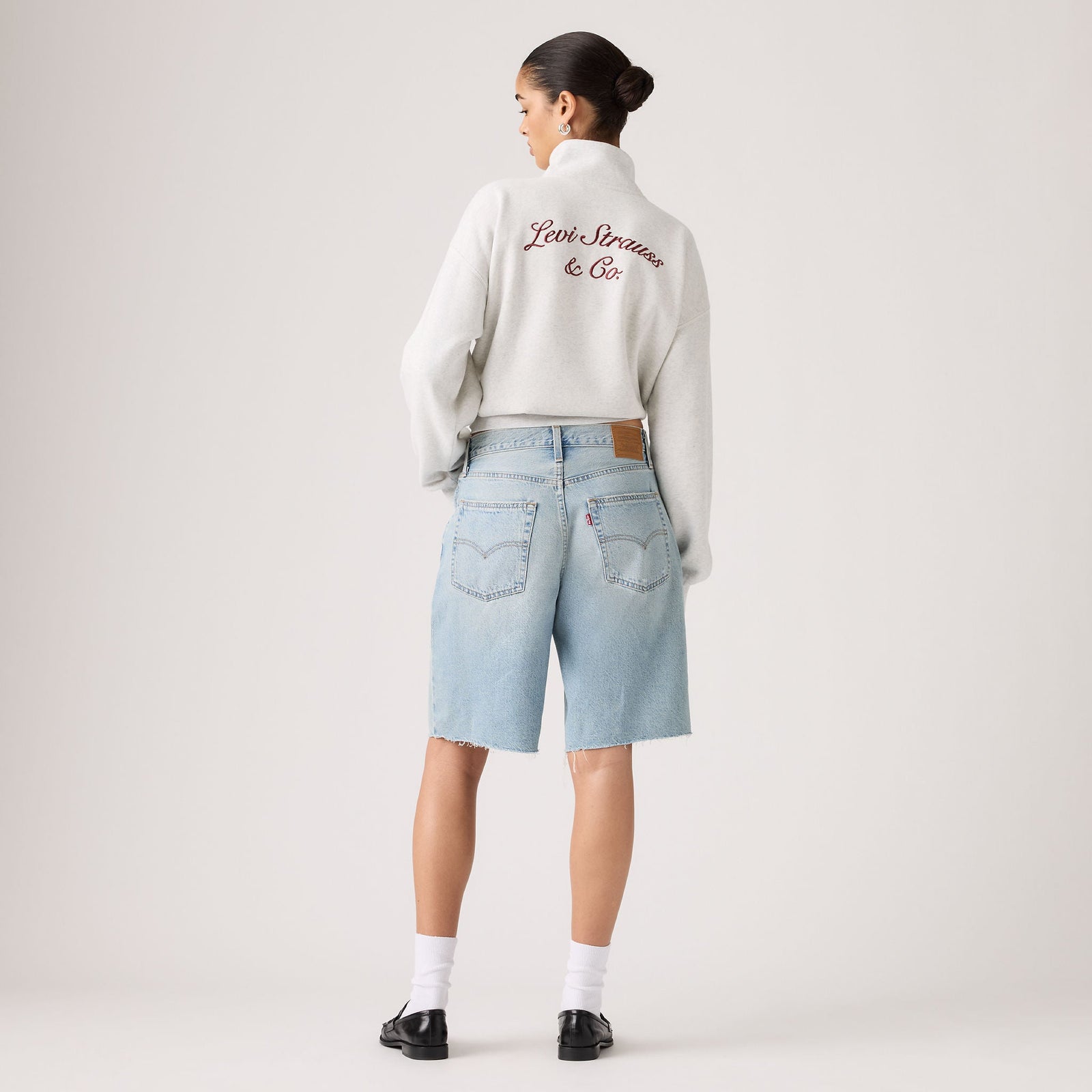 Main 2 - Levi's® Women's Baggy Dad Jorts - 000MJ0011