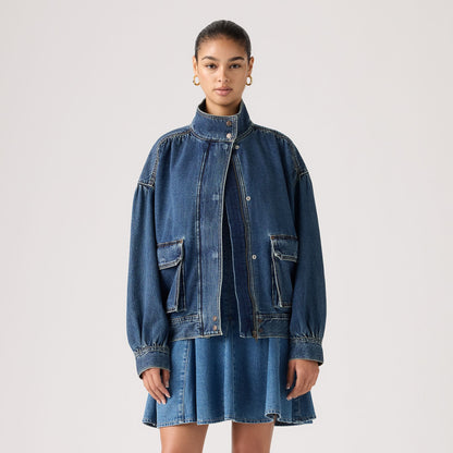 Thumbnail 1 - Levi's® Women's Blouson Trucker Jacket - 005NQ0001