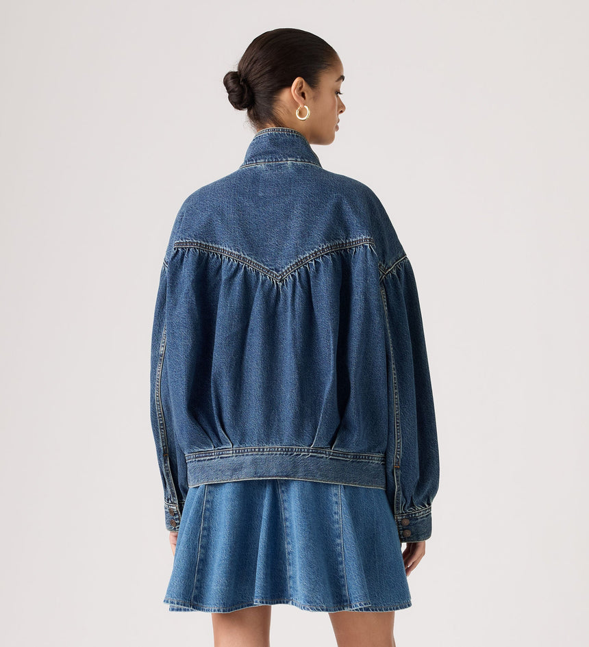 Main 2 - Levi's® Women's Blouson Trucker Jacket - 005NQ0001