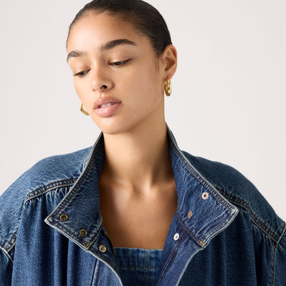 Thumbnail 4 - Levi's® Women's Blouson Trucker Jacket - 005NQ0001