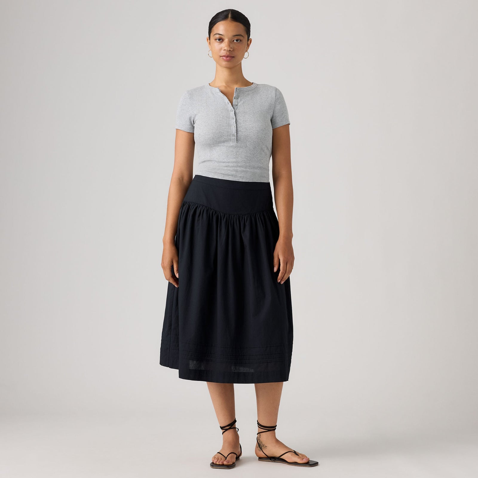 Main 3 - Levi's® Women's Brionna Midi Skirt - 007YB0004
