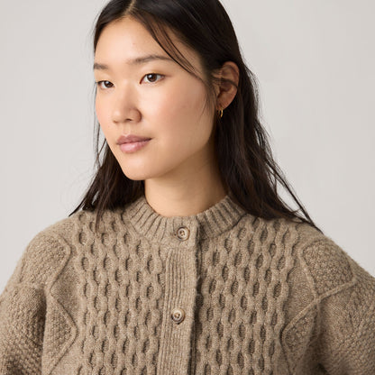 Thumbnail 4 - Levi's® Women's Charlotte Crewneck Cardigan - 007VG0004