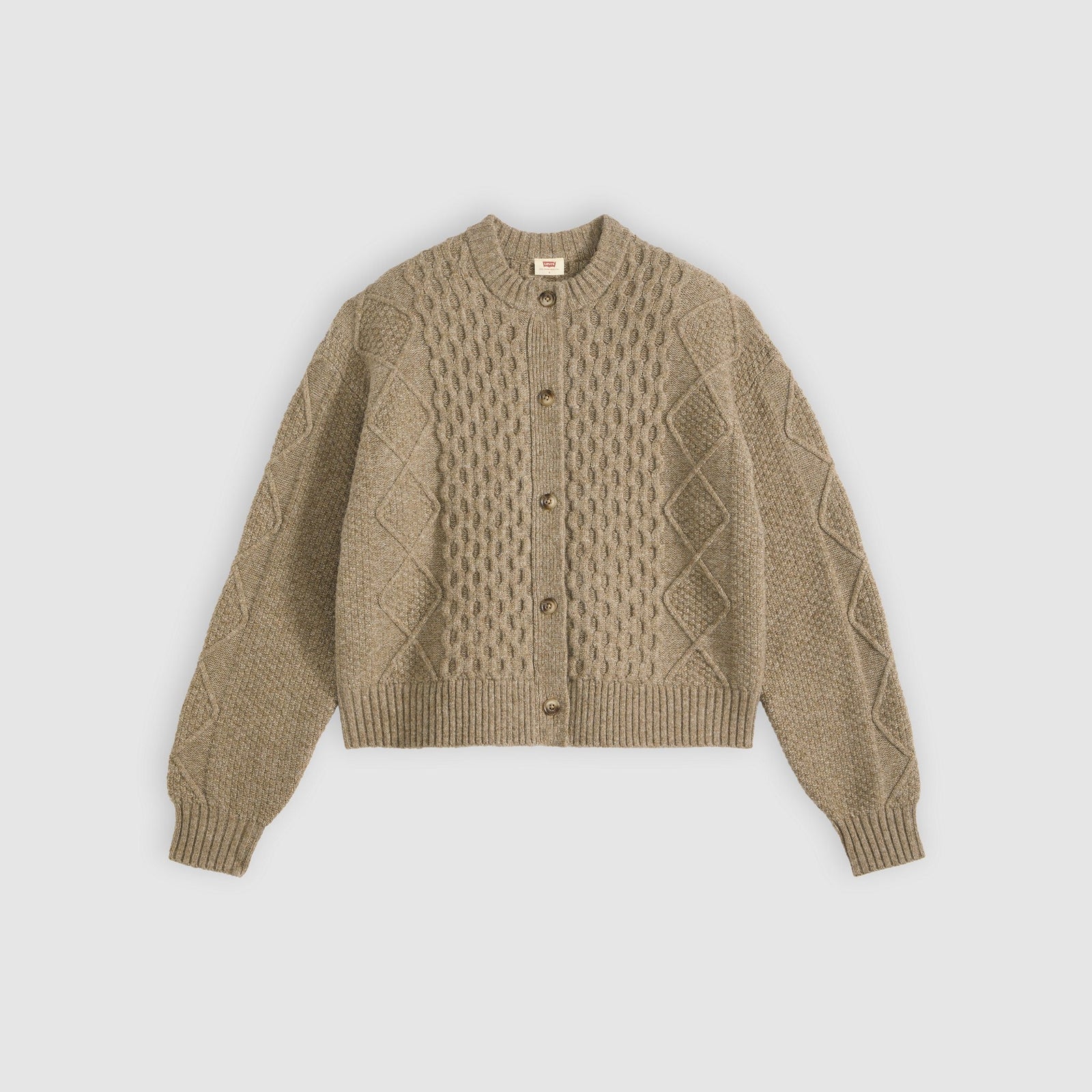 Main 5 - Levi's® Women's Charlotte Crewneck Cardigan - 007VG0004