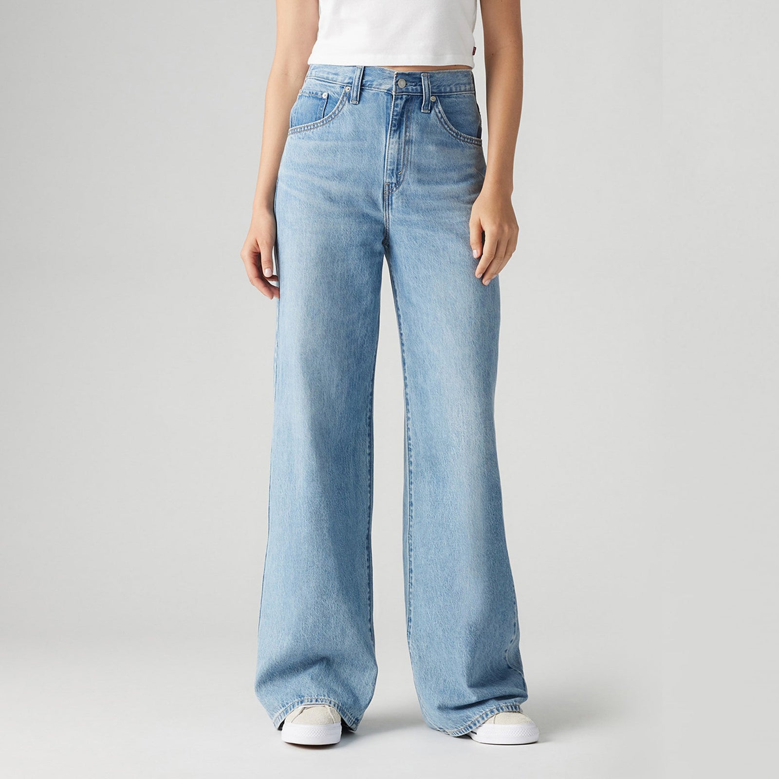 Main 6 - Levi's® Women's Cinch Baggy Jeans - 001UP0000