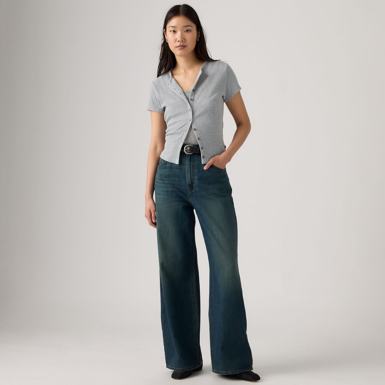 Main 1 - Levi's® Women's Cinch Baggy Jeans - 001UP0044