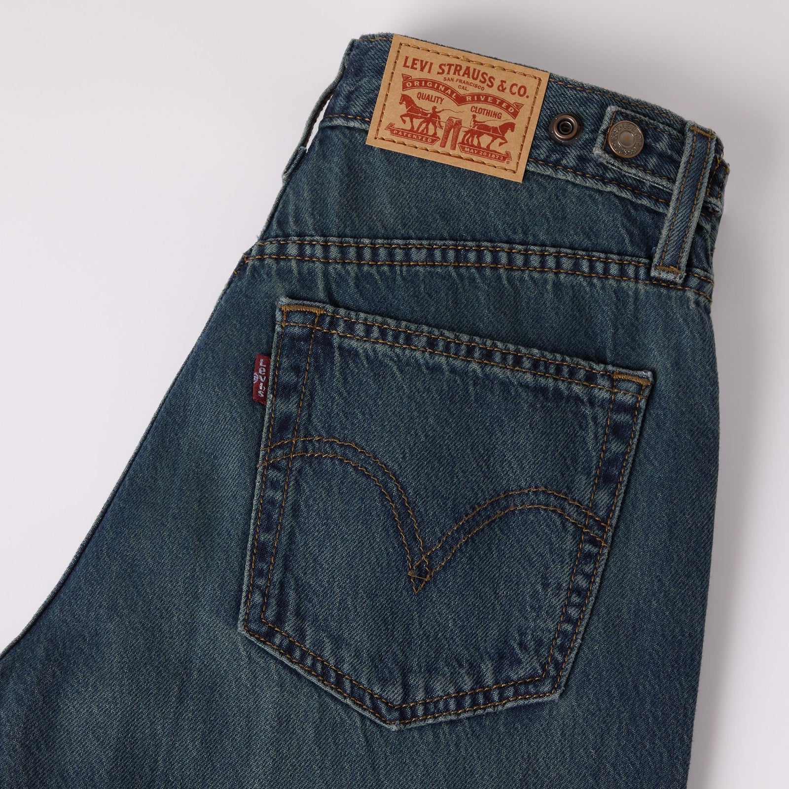 Main 9 - Levi's® Women's Cinch Baggy Jeans - 001UP0044