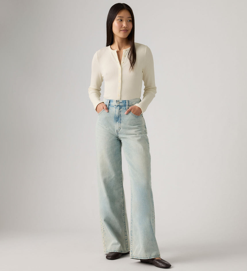 Main 4 - Levi's® Women's Cinch Baggy Jeans - 001UP0017