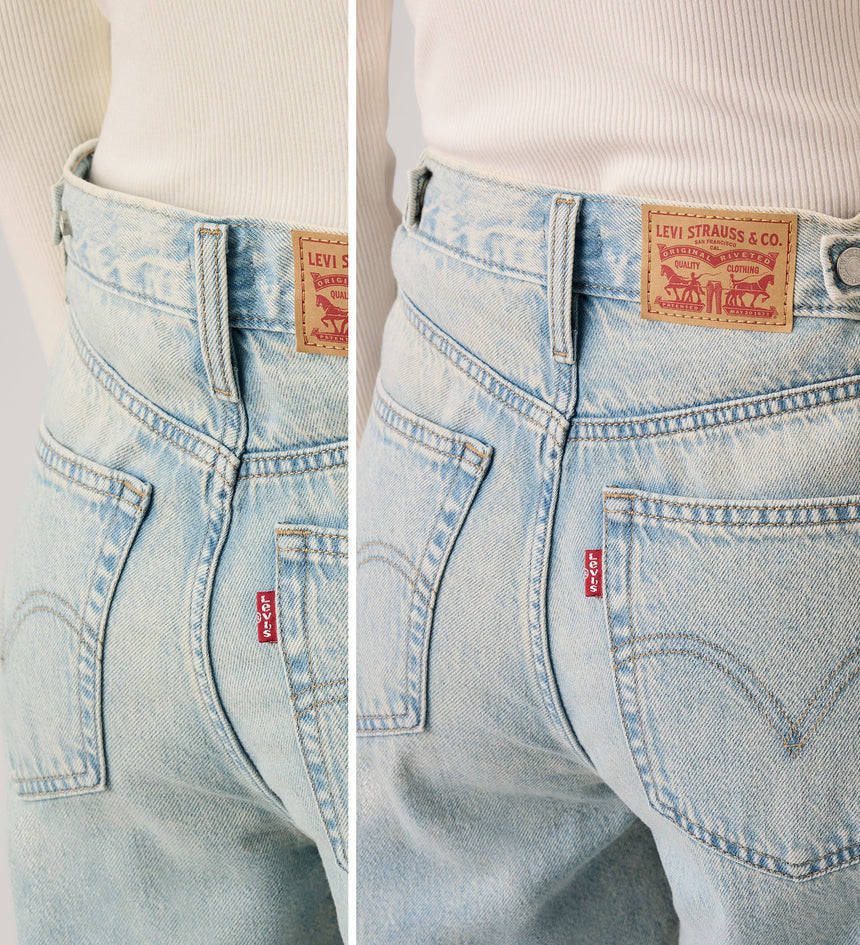 Main 6 - Levi's® Women's Cinch Baggy Jeans - 001UP0017