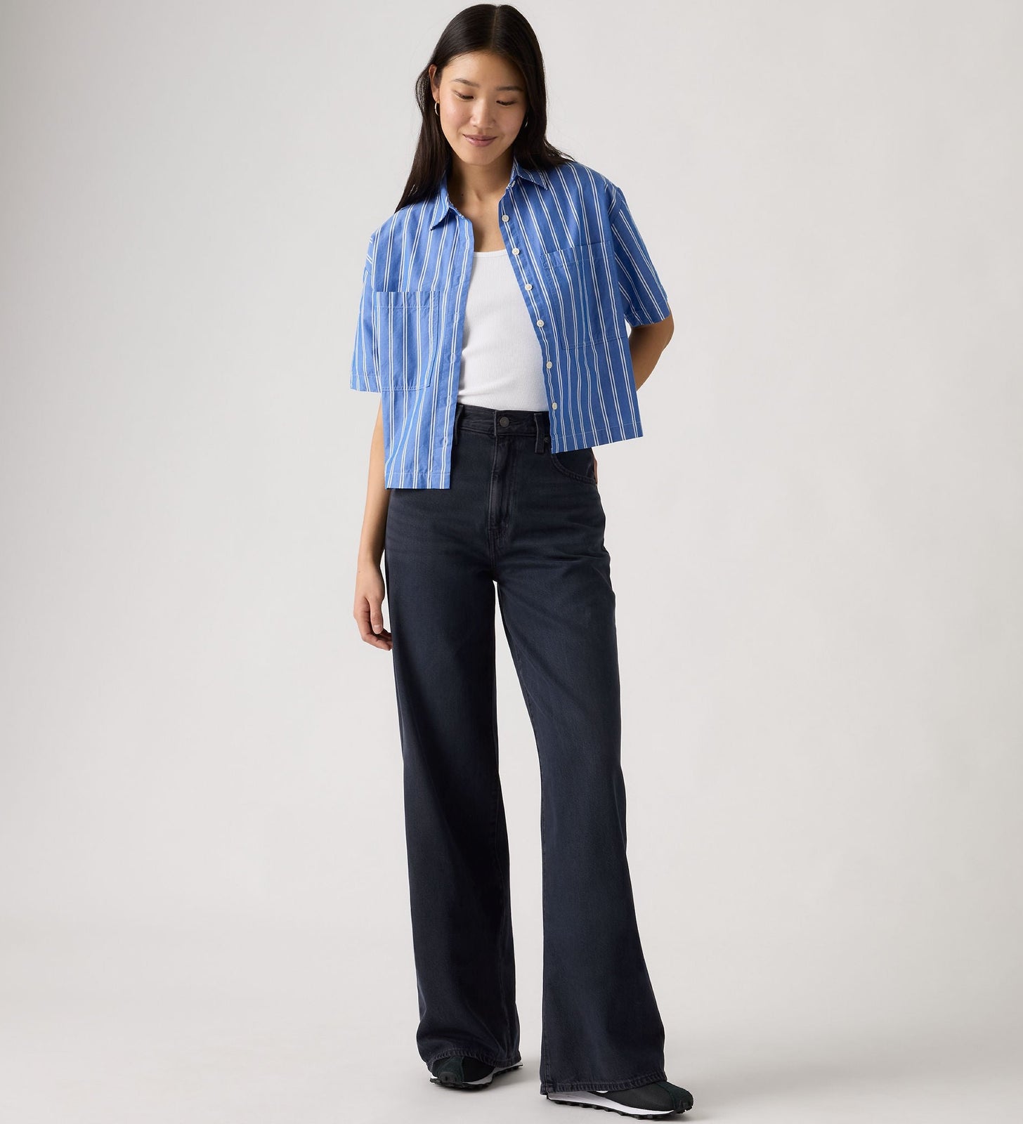 Main 1 - Levi's® Women's Cinch Wide-Leg Jeans - 0073B0000