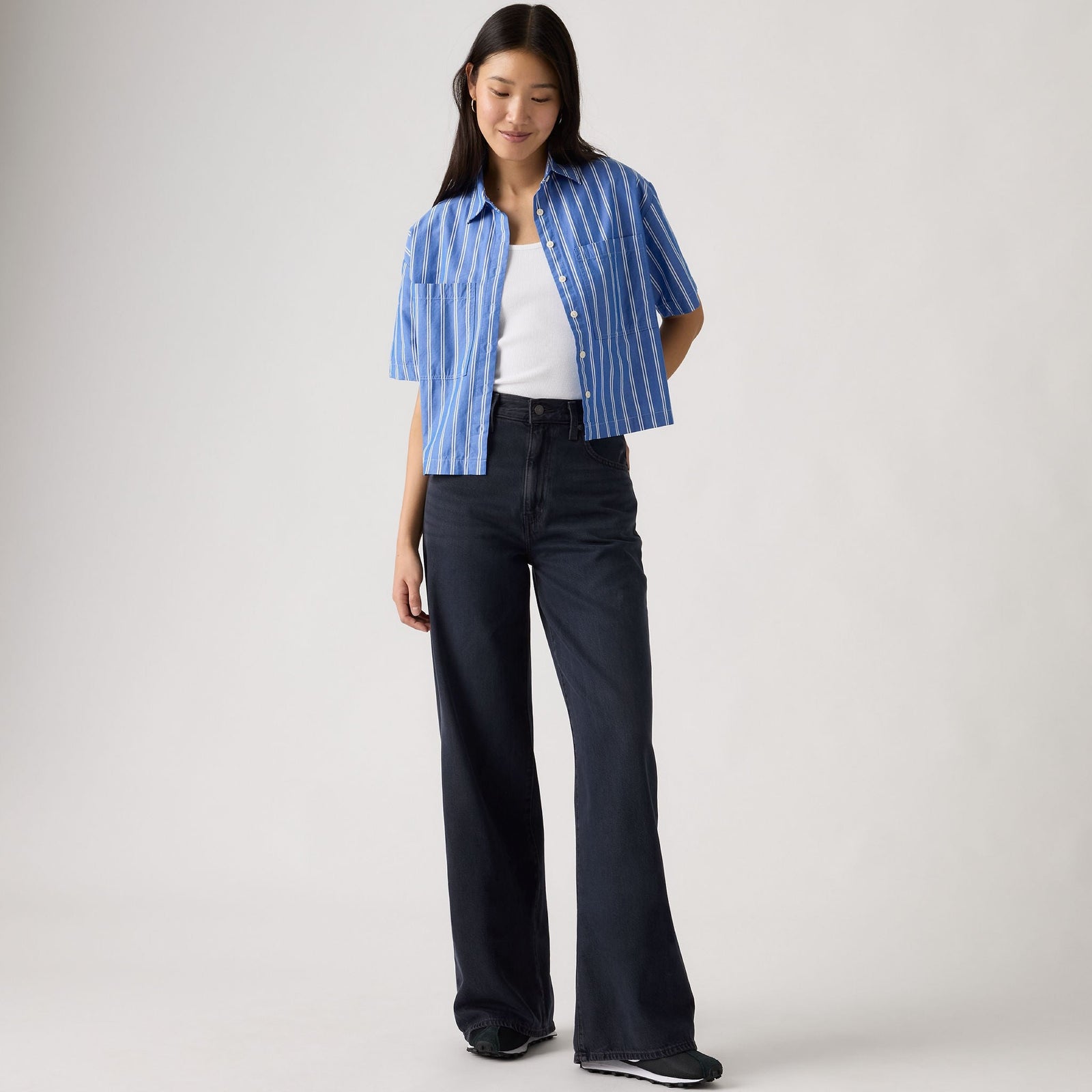 Main 1 - Levi's® Women's Cinch Wide-Leg Jeans - 0073B0000