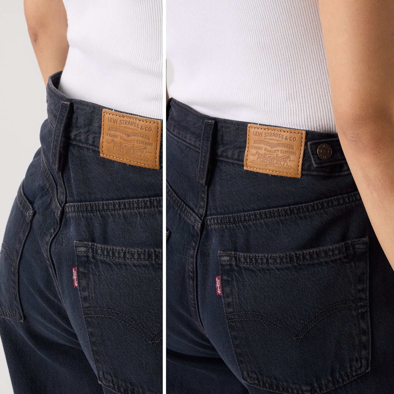 Main 6 - Levi's® Women's Cinch Wide-Leg Jeans - 0073B0000